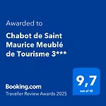 Chabot de Saint Maurice Meublé de Tourisme 3***